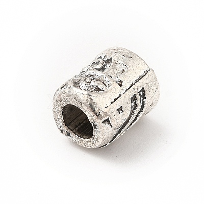 Tibetan Style Alloy Beads PALLOY-P293-106AS-1