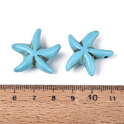 Ocean Synthetic Turquoise Pendants G-N364-01A-1