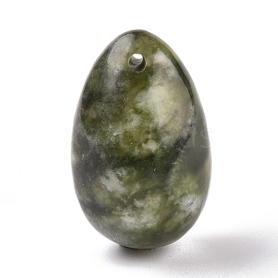 Natural Chinese Southern Jade Pendants G-P438-E-07-1