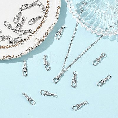 SHEGRACE Brass Micro Pave Clear Cubic Zirconia Charms XGRQ4N378-726P-1