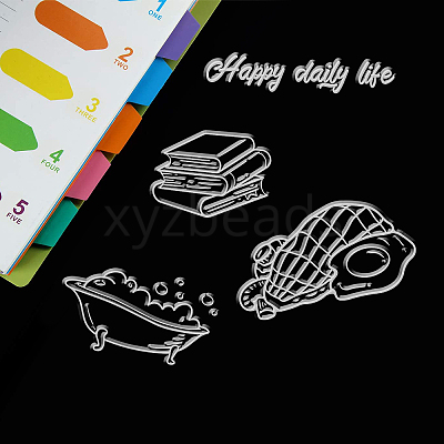 PVC Plastic Stamps DIY-WH0167-56-107-1