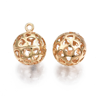 Brass Pendants KK-S356-386G-NF-1