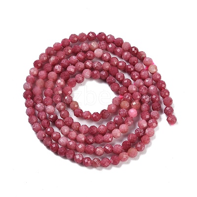 Natural Rhodonite Beads Strands G-P553-G06-01-1