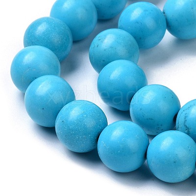 Natural Howlite Beads Strands G-C180-15A-1