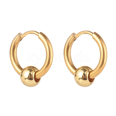 304 Stainless Steel Huggie Hoop Earrings X-EJEW-JE04555-02-1