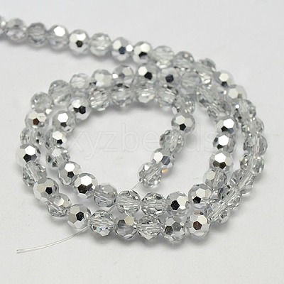 Electroplate Glass Beads Strands EGLA-J042-8mm-H02-1