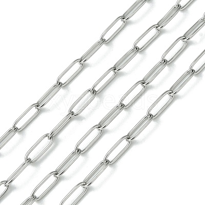 Non-Tarnish 304 Stainless Steel Chains CHS-G017-07P-1