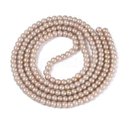 Baking Paint Glass Pearl Beads Strands DGLA-ZX001-05A-15-1