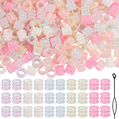 300Pcs Plastic Beads KY-PA0001-24-1