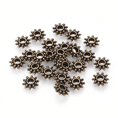 Tibetan Style Spacer Beads X-MLFH10384Y-NF-1