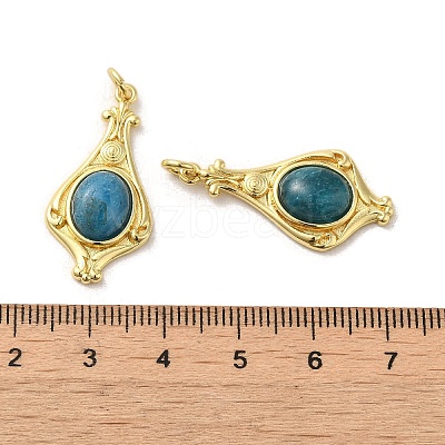 Natural Apatite Pendants G-C096-03G-08-1