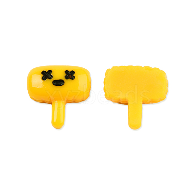 Opaque Resin Pendants CRES-N021-160-1