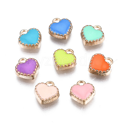 Alloy Enamel Charms ENAM-Q033-51-1