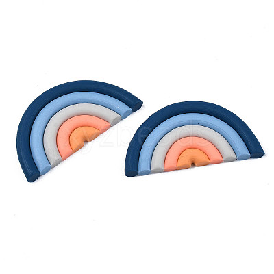 Handmade Polymer Clay Cabochons LS-CLAY-N010-030-02-1