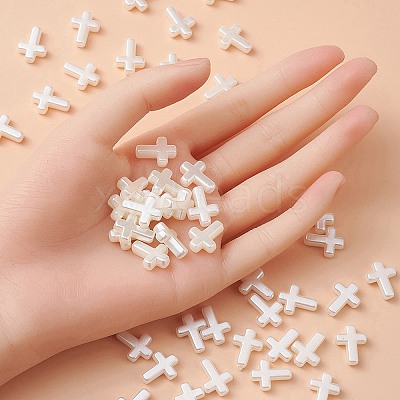 ABS Plastic Imitation Pearl Beads OACR-YW0001-71-1