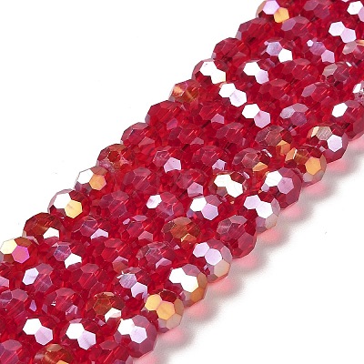 Transparent Glass Beads LS-EGLA-A035-T8mm-B07-1