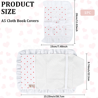 Polyester A6 Manual Book Covers AJEW-WH20020-087-1