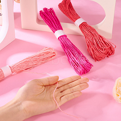 3 Bundles 3 Colors Paper Cords String OCOR-TA0002-15A-1