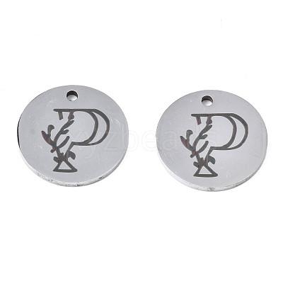 Non-Tarnish 304 Stainless Steel Charms STAS-T059-26P-P-1