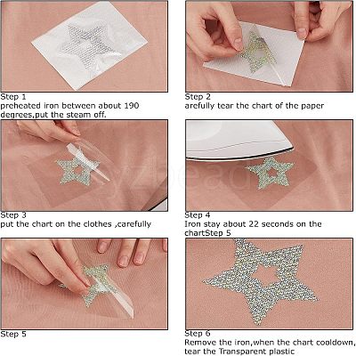12Pcs 4 Style Glass Hotfix Rhinestone DIY-FG0002-64-1
