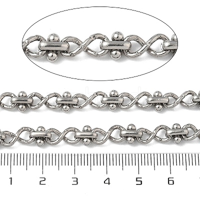 304 Stainless Steel 8-Shaped Link Chains CHS-V001-02P-B-1