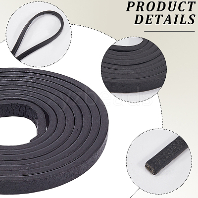 5Pcs Microfiber PU Leather Cords WL-CL0001-13A-01-1