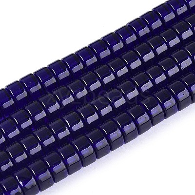 Transparent Glass Beads Strands GLAA-N026-4x8mm-T05-1