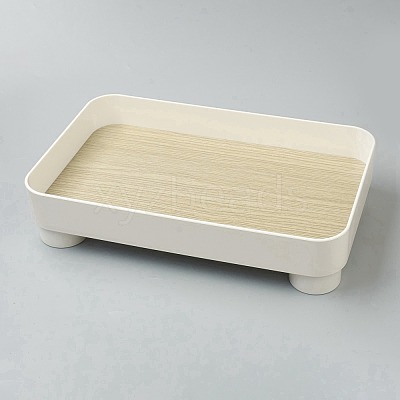 Multifunctional ABS Plastic Storage Tray AJEW-H113-C03-1