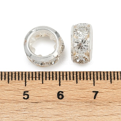Brass Rhinestone Beads KK-U071-02B-01S-1