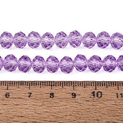 Baking Paint Glass Beads Strands EGLA-Q120-B-B01-1