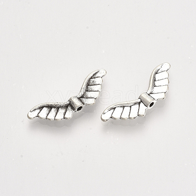 Tibetan Style Alloy Beads TIBE-Q097-02AS-LF-1