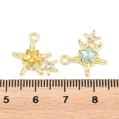 Alloy & Rhinestone Pendants FIND-G114-04G-1