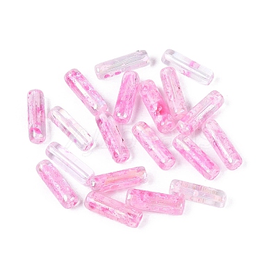 Picasso Transparent Glass Bugle Beads SEED-N010-02A-10-1
