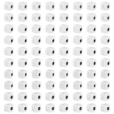 150Pcs 5 Styles Opaque Acrylic Beads SACR-TA0001-73-1