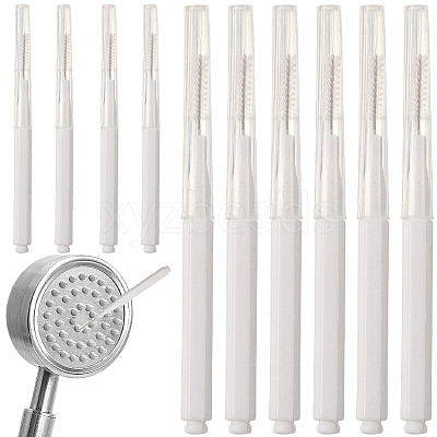 10Pcs Plastic Cleaning Brushes AJEW-CN0004-02-1