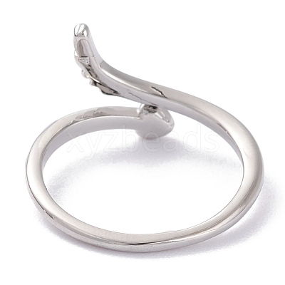 Brass Cuff Rings RJEW-P020-03P-1