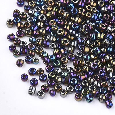 Opaque 8/0 Glass Seed Beads SEED-S023-01B-09-1