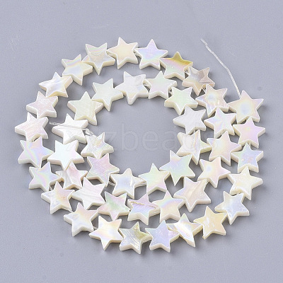Freshwater Shell Beads Strands X-SHEL-N026-07A-1