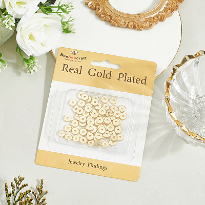 Brass Beads KK-BBC0021-17F-1