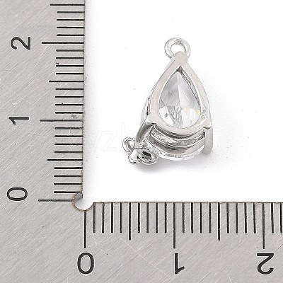 Brass Micro Pave Cubic Zirconia Pendants LS-KK-K371-40A-P-1