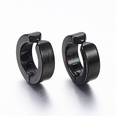 304 Stainless Steel Clip-on Earrings EJEW-H351-18B-1
