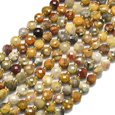 Natural Crazy Agate Beads Strands G-K389-B71-01-1