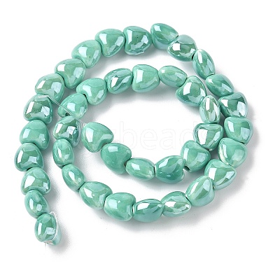 Handmade Porcelain Beads Strands PORC-Z002-02C-1