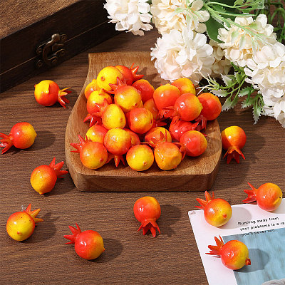 Mini Foam Imitation Pomegranates AJEW-WH0473-06-1