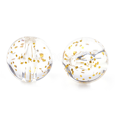 Transparent Acrylic Beads MACR-S361-02B-8mm-1
