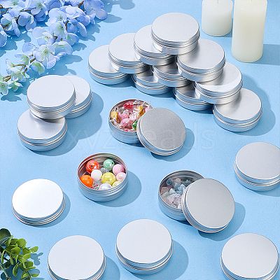 Round Aluminum Packing Boxes CON-WH0112-054-1