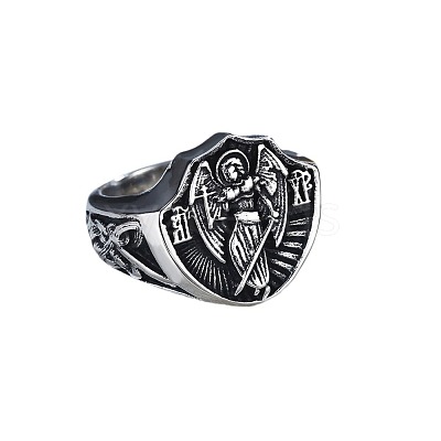 304 Stainless Steel Finger Rings FS-WG99BD1-01-1