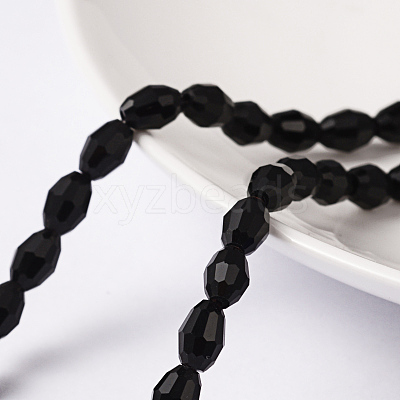 Glass Beads Strands GC891Y-3-1