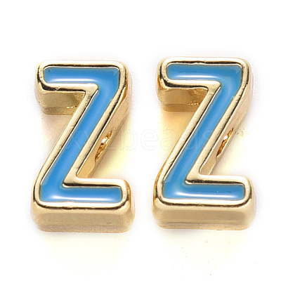 Rack Plating Alloy Enamel Beads ENAM-S122-033Z-NR-1