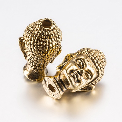 Tibetan Style Alloy Beads PALLOY-F200-07AG-1